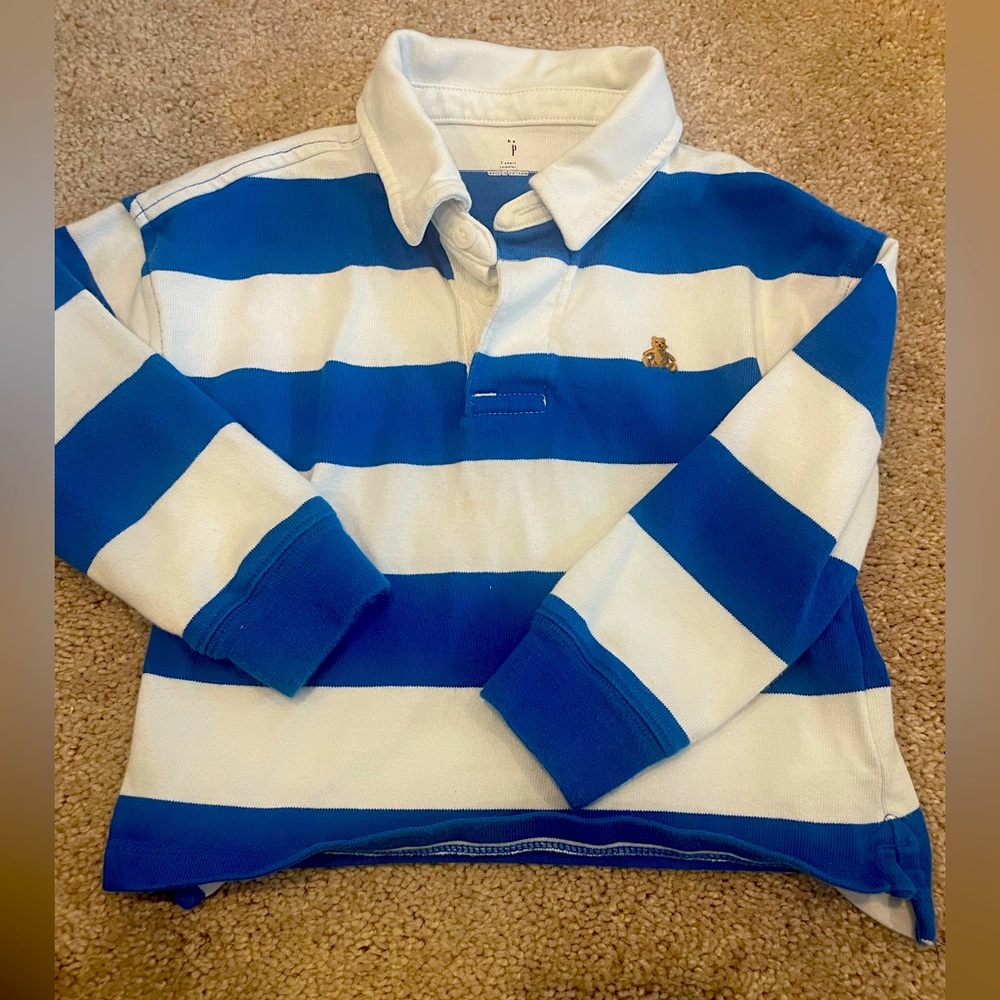 Gap long sleeved toddler polo!